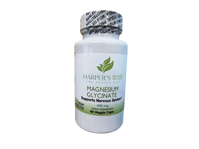 Harper's Magnesium Glycinate 400mg 60 veggie caps
