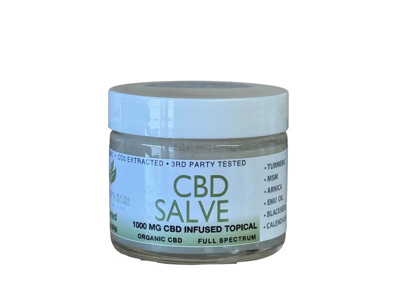 Harper’s CBD Salve 1000mg Peppermint Full Spectrum