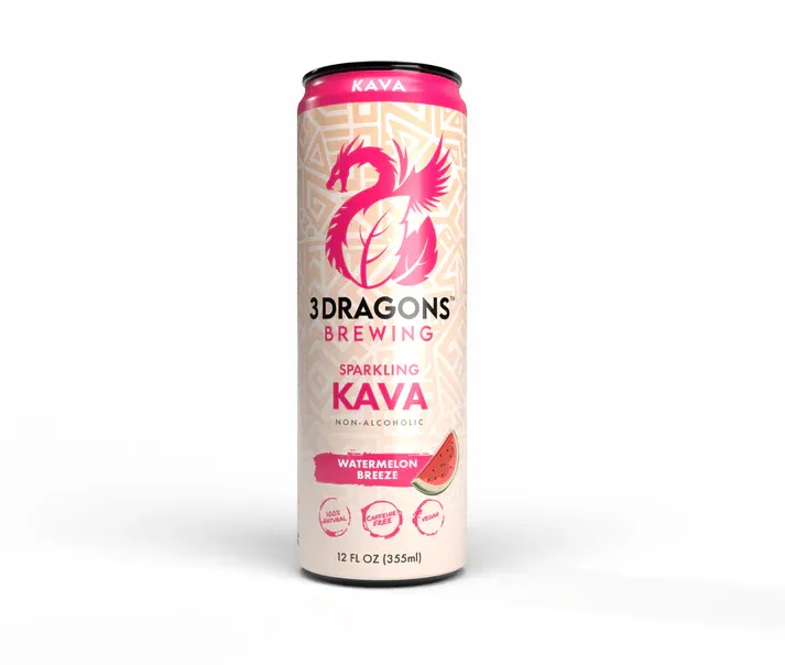 3 Dragon Brewing - Kava, Flavor: Watermelon Breeze