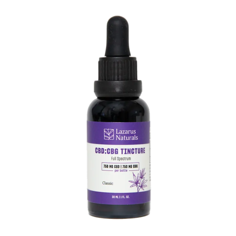Lazarus Naturals 1:1 CBD/CBG Tincture