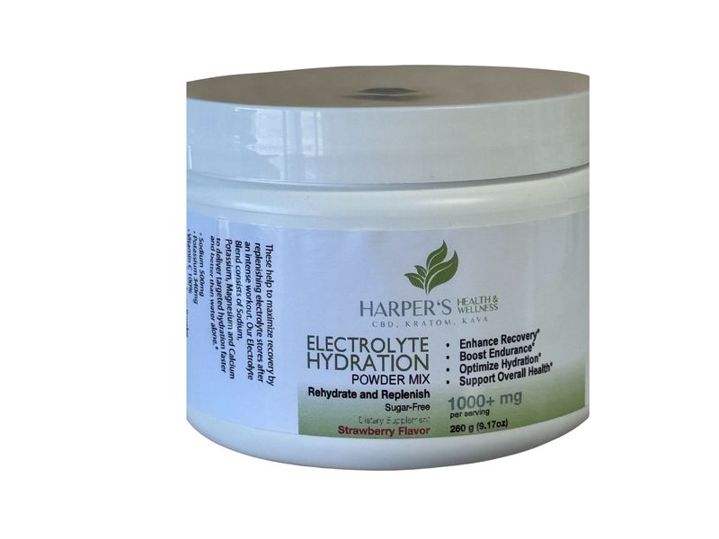 Harper’s Electrolyte Hydration Powder Mix 1000+mg