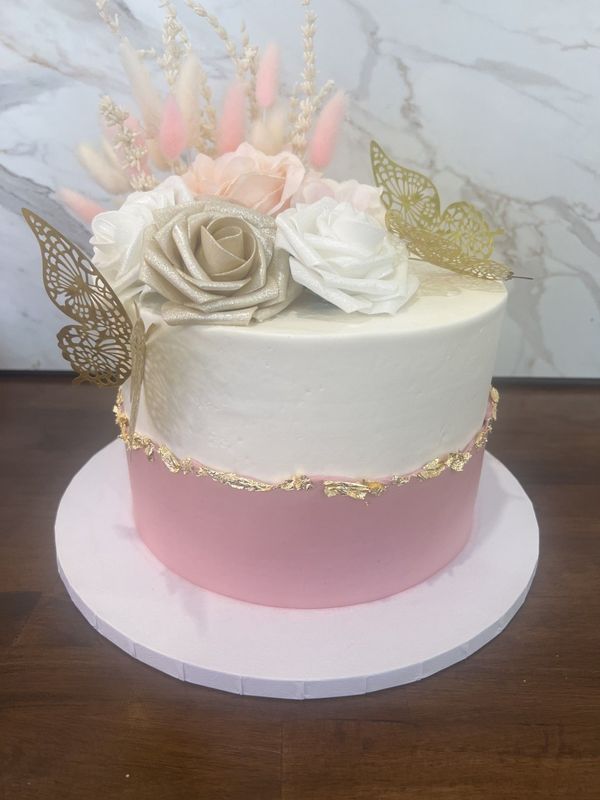 8” Butter Cream Cake
