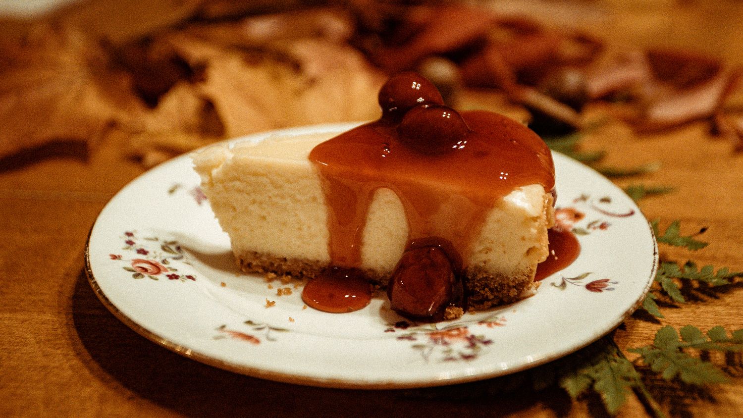 8 “Cheesecake Topped W/ Fruit Topping