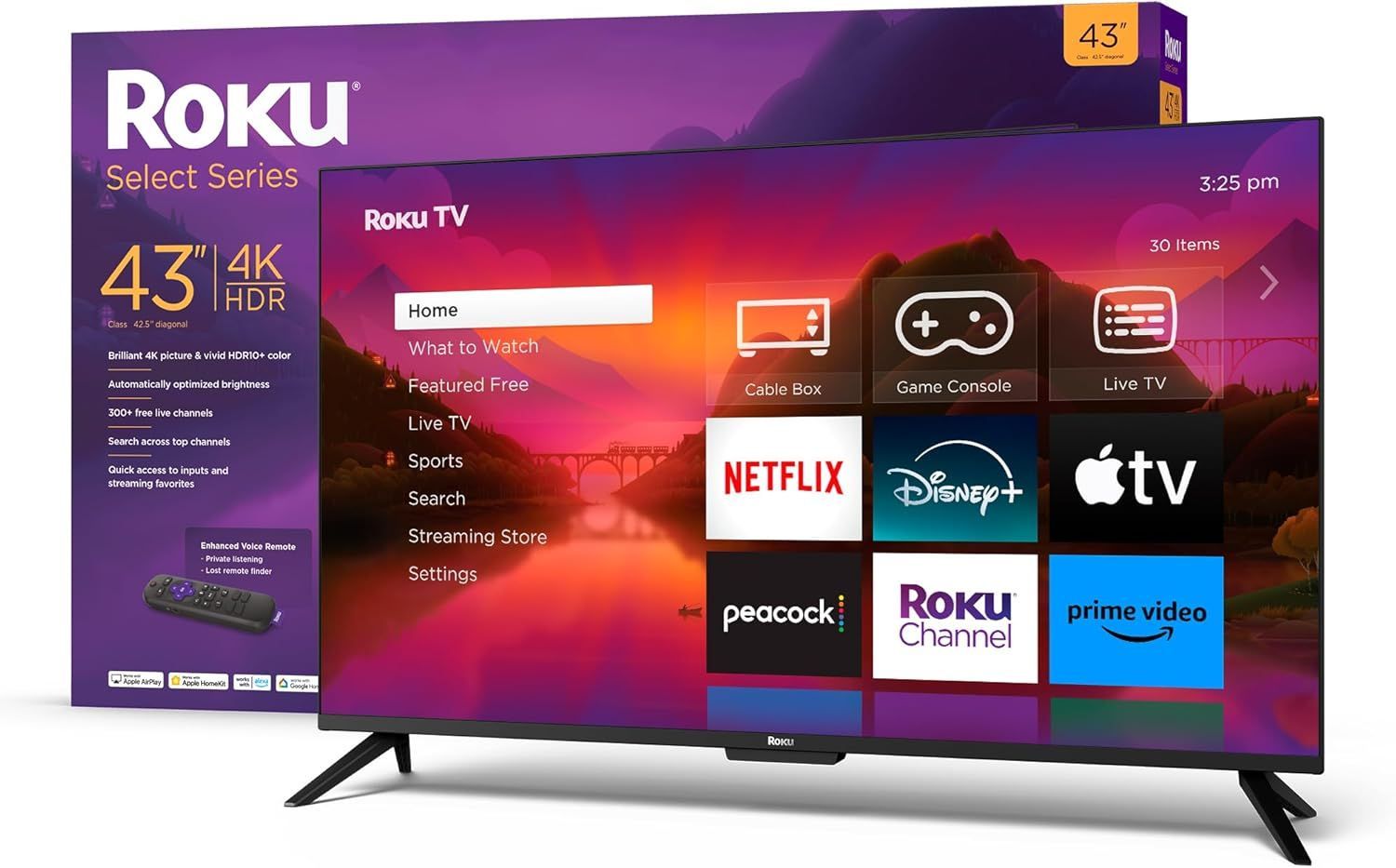 Roku Smart TV – 43-Inch Select Series 4K Roku Smart TV – 43-Inch Select Series 4K
