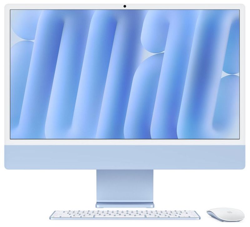 Blue iMac 2025