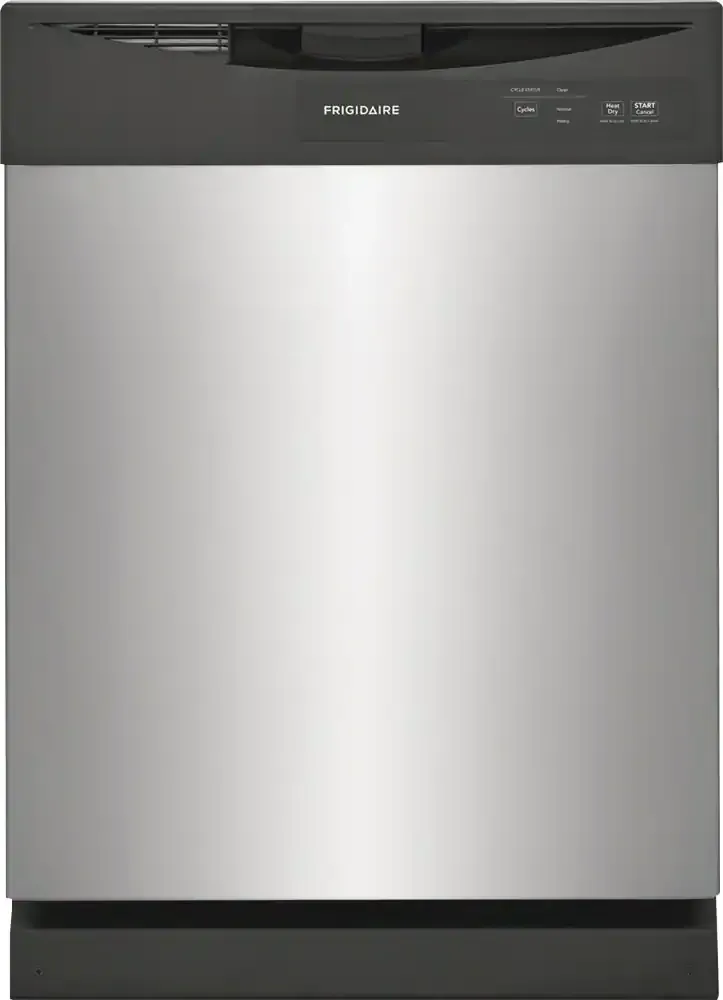 Frigidaire - 24 Front Control Built-In Dishwasher with Energy Saver Dry, 62dba - Stainless Steel Frigidaire - 24 Front Control Built-In Dishwasher with Energy Saver Dry, 62dba - Stainless Steel