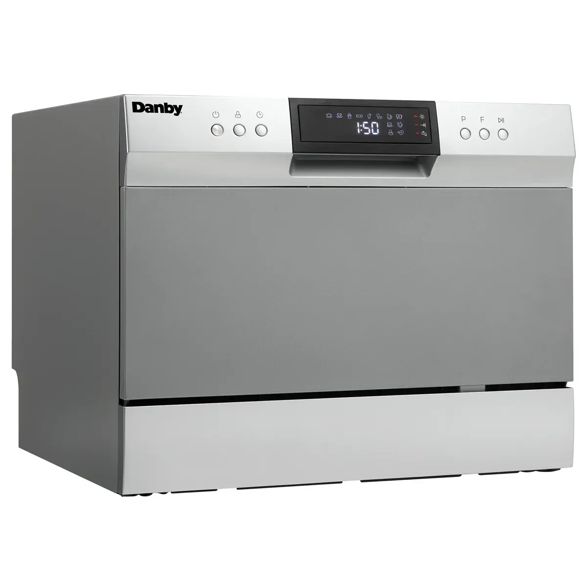 Apartment Size 22 54 dBA Countertop Digital Control Dishwasher DDW631SDB