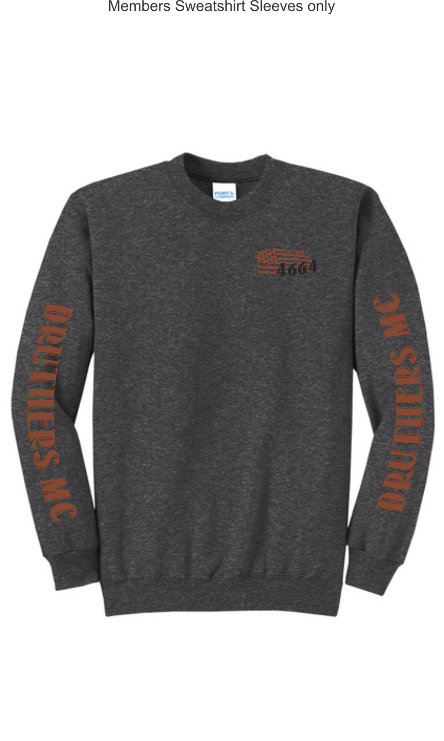 Members Sweatshirt Sleeves Only