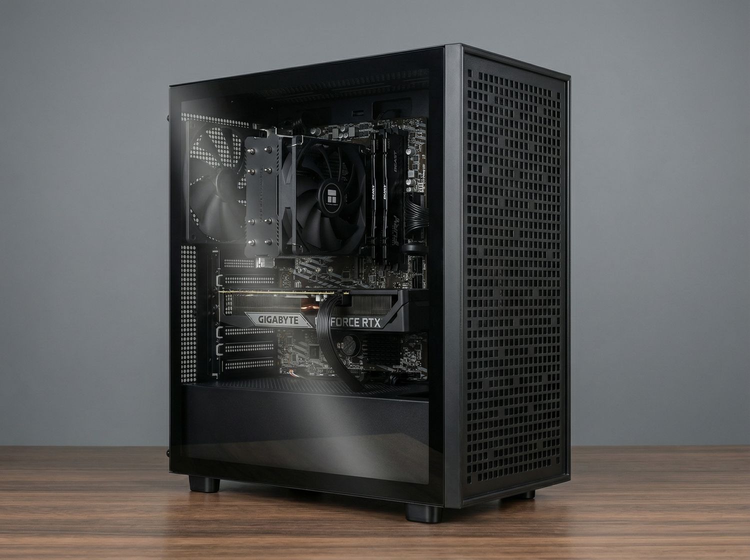 Ryzen 5 5600 / RTX 5060 8GB / 16 GB RAM / 1TB Dysk M.2 / SMX Casette / Bez RGB