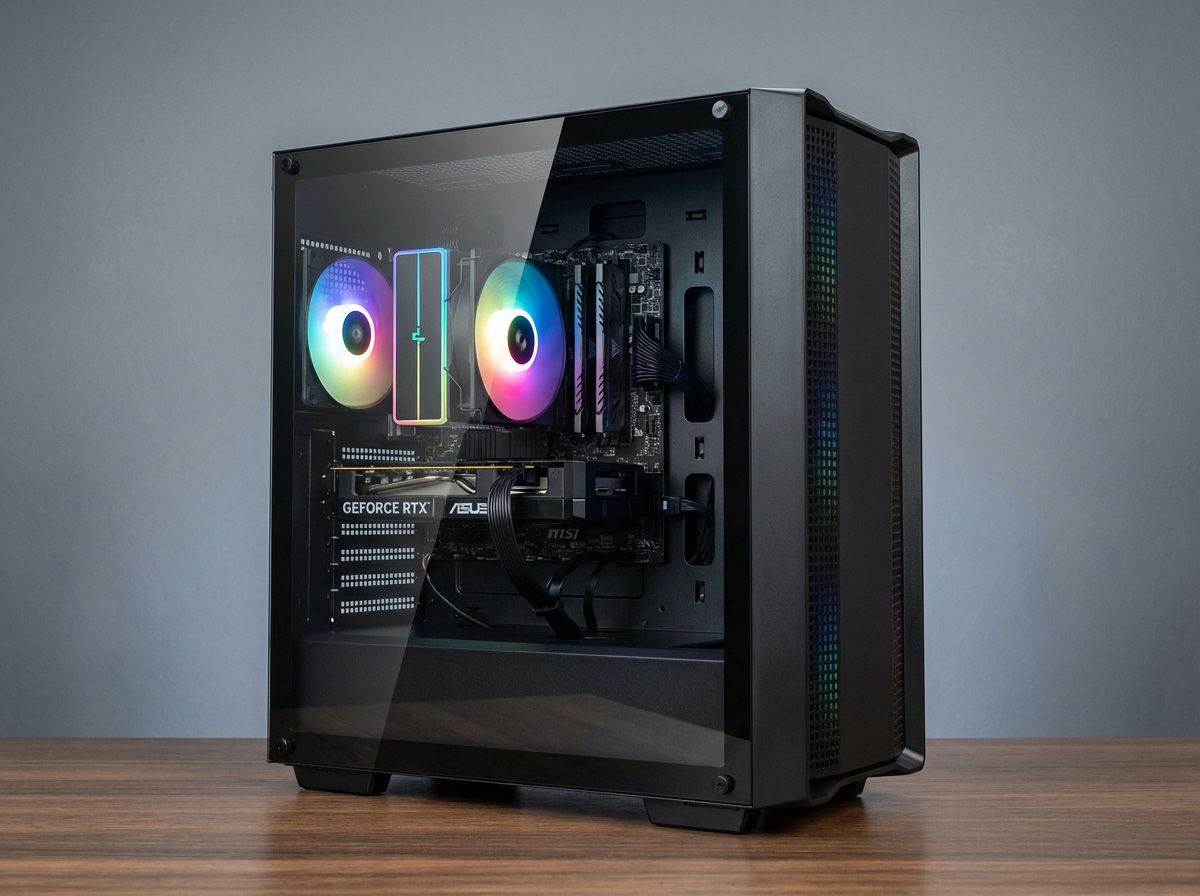 Ryzen 5 5600 / RTX 5060 8GB / 16 GB RAM / 1TB Dysk M.2 / RGB