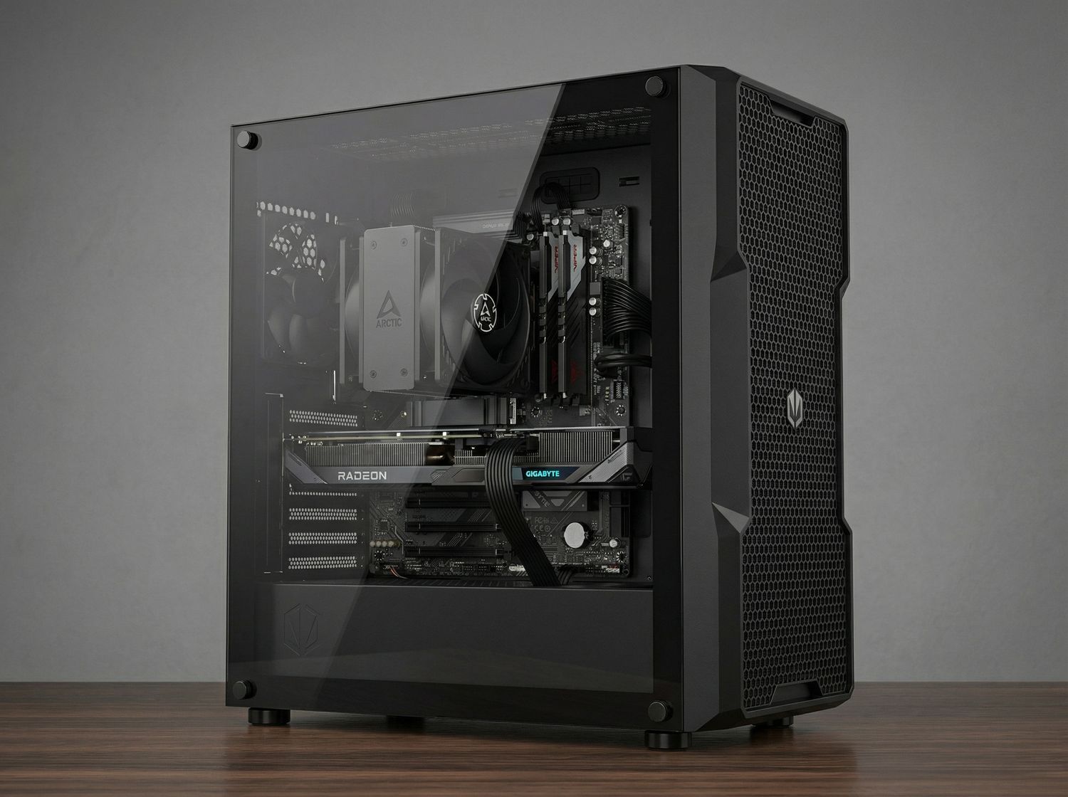 Ryzen 5 7500F / RX 9070 16GB / 32 GB RAM / 1TB Dysk M.2 / Endorfy Regnum 400 Air / Bez RGB