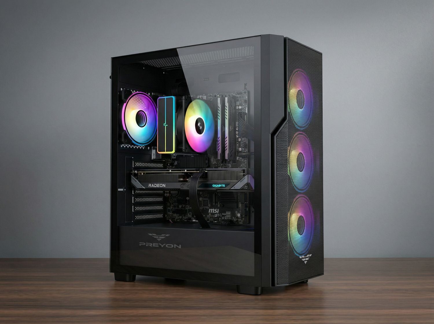 Ryzen 5 5600 / RX 9060 XT 16GB / 16 GB RAM / 1TB Dysk M.2 / RGB