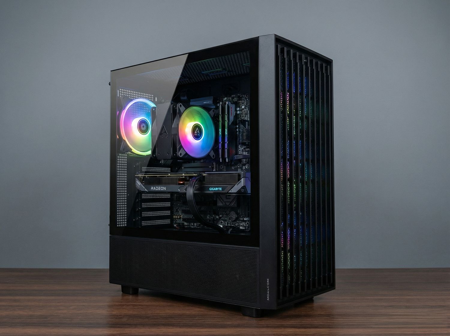 Ryzen 5 7500F / RX 9060 XT / 32 GB RAM / 1TB Dysk M.2 / Modecom Breeze / RGB