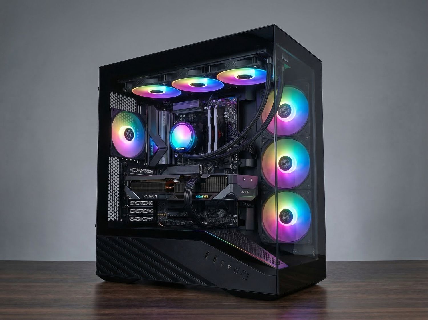 Ryzen 7 7800X3D / RX 9070 16GB / 32 GB RAM / 2TB Dysk M.2 / Lian Li Vector V100 / Akwarium Ryzen 7 7800X3D / RX 9070 16GB / 32 GB RAM / 2TB Dysk M.2 / Lian Li Vector V100 / Akwarium