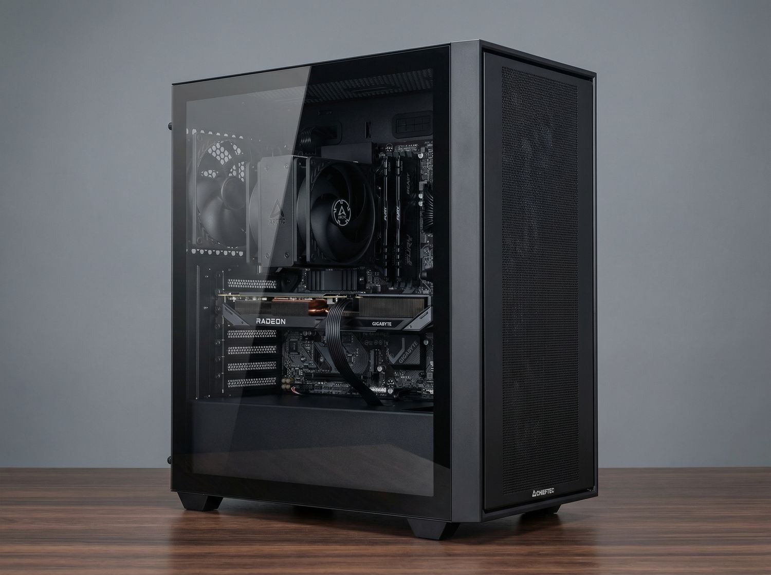 i5 14400f / RX 9060 XT 16 GB / 16 GB RAM / 1TB Dysk M.2 / Night Hunter / Bez RGB