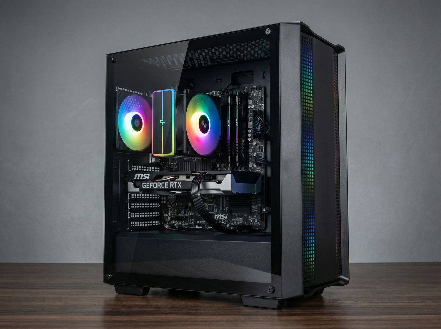 I5 14400f / RTX 5060 8 GB / 16 GB RAM / 1TB Dysk M.2 / Deepcool CC560 ARGB V2 / RGB
