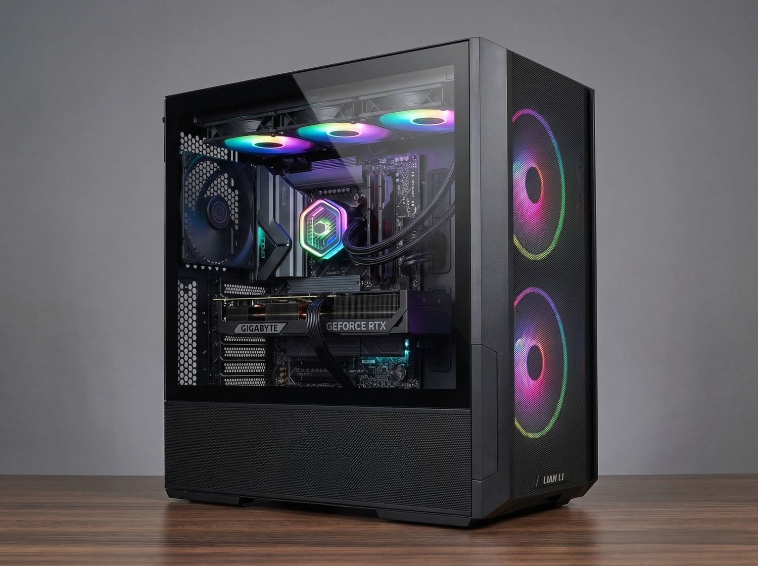 Core Ultra 7 265K / RTX 5070 Ti 16 GB / 32 GB RAM / 2TB Dysk M.2 / Lian Li LANCOOL 216 / RGB