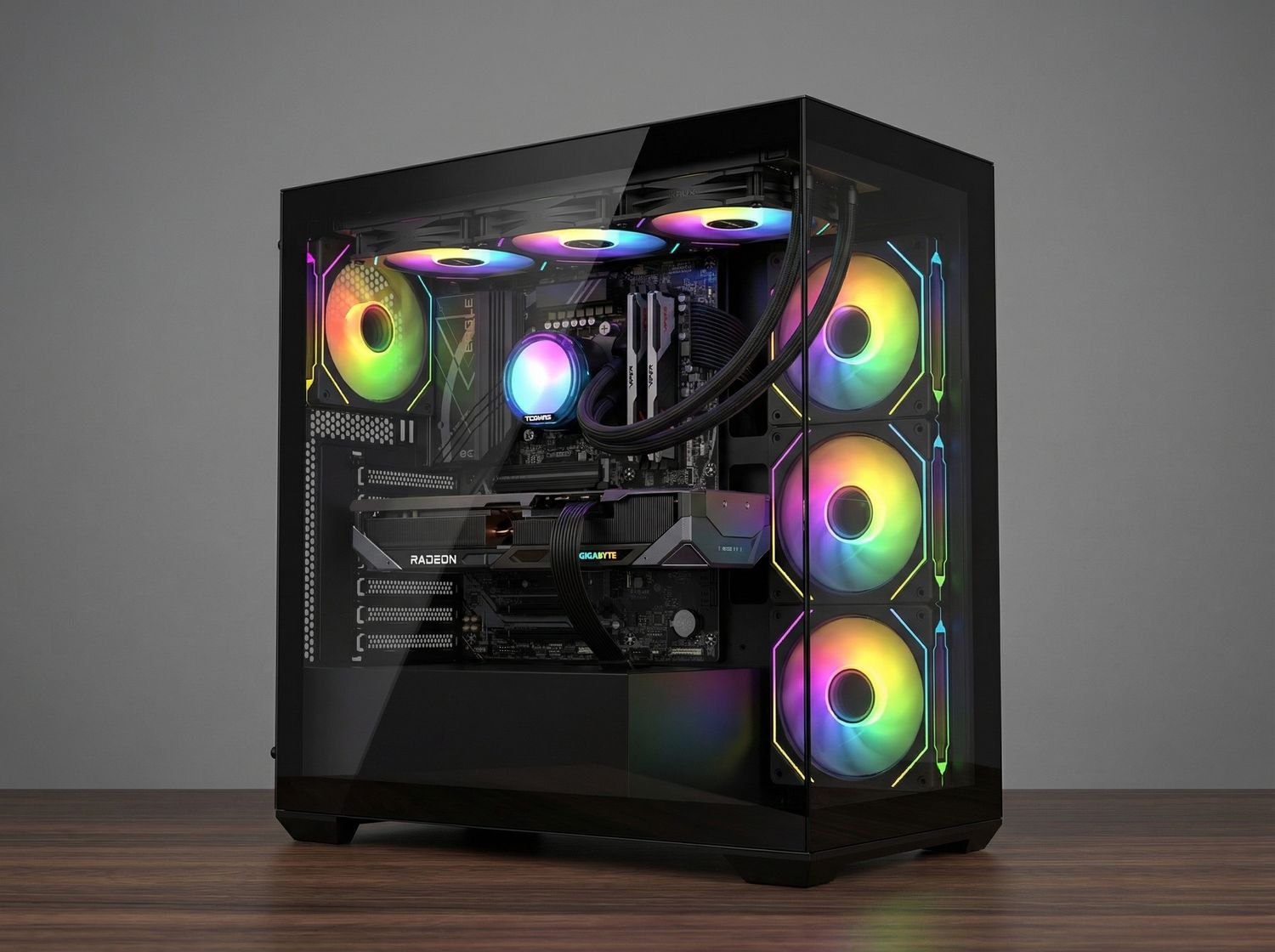 i5 14600KF / RX 9070 16 GB / 32 GB RAM / 2TB Dysk M.2 / KRUX Exo / Akwarium