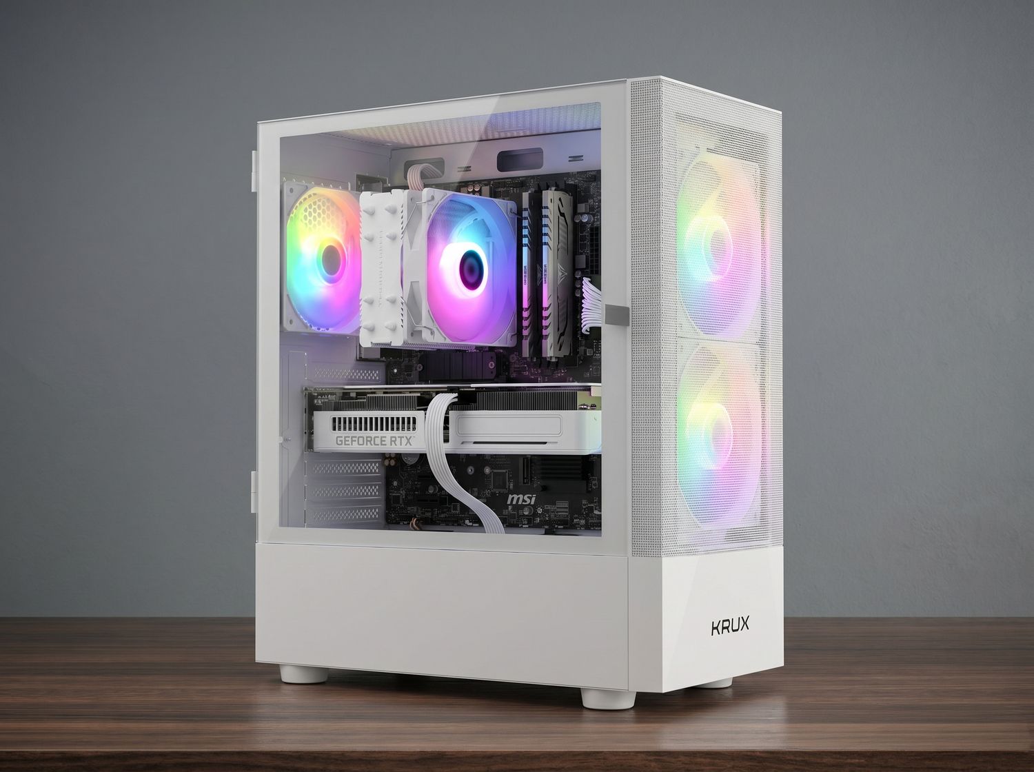 Ryzen 5 5600 / RTX 5060 8GB / 16 GB RAM / 1TB Dysk M.2 / Krux Vako