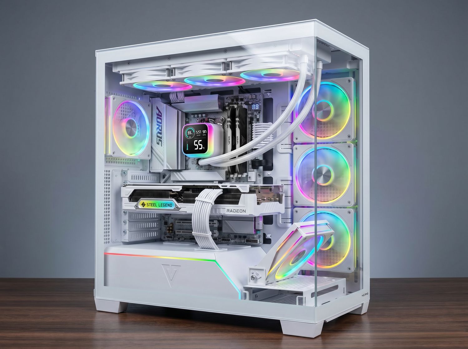 Ryzen 7 9800X3D / RX 9070 XT 16GB / 32 GB RAM / 2TB Dysk M.2 / Modecom Volcano Expanse T Apex