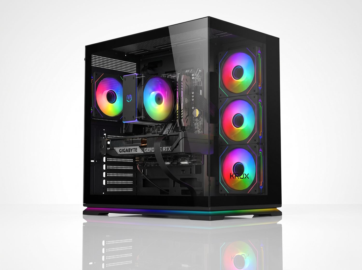 Performance - R5 5600 / RTX 5060 / 16GB Ram / 1TB M.2 / Krux Atron Performance - R5 5600 / RTX 5060 / 16GB Ram / 1TB M.2 / Krux Atron