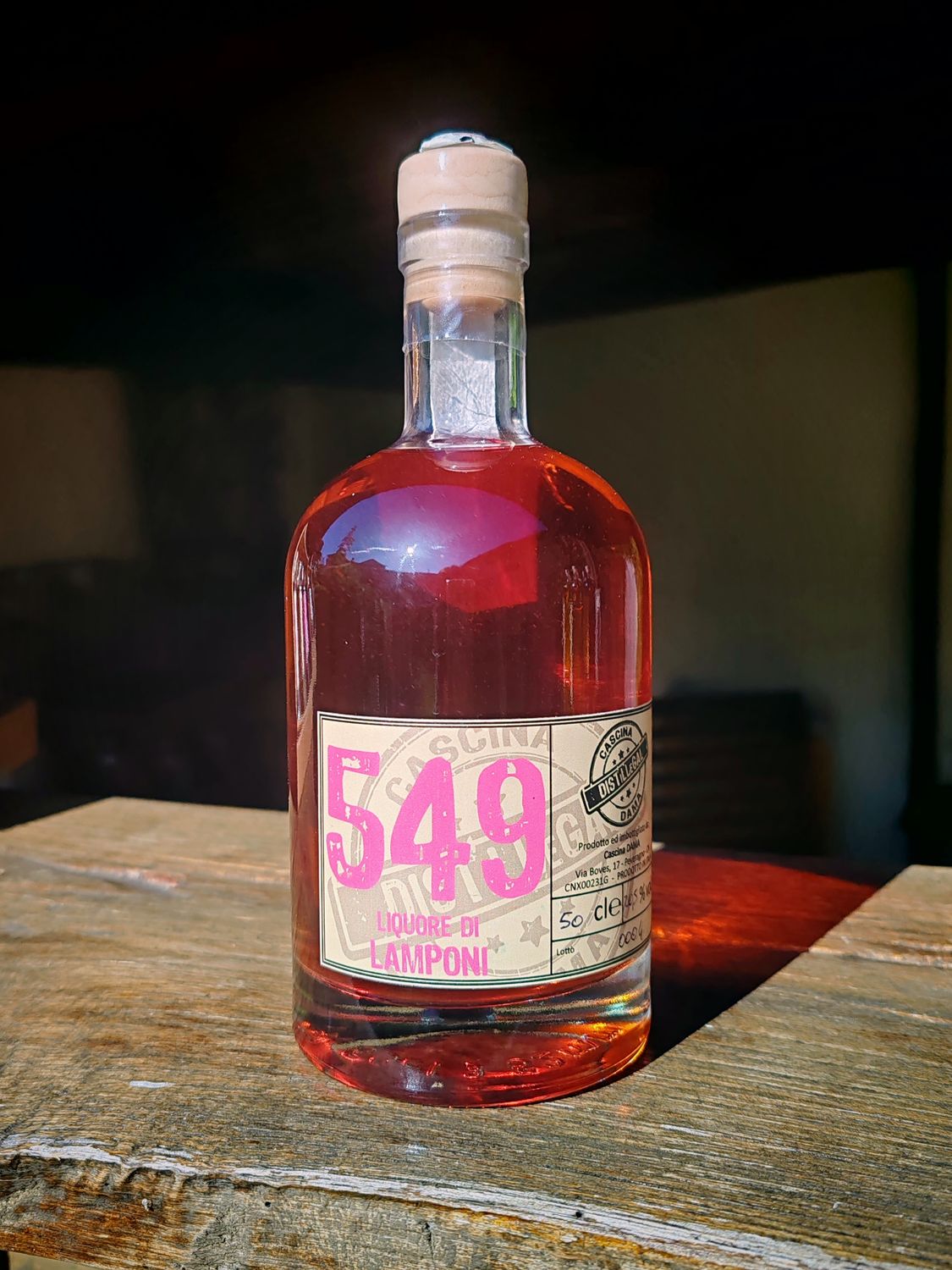 549 - Liquore di Lamponi 20cl