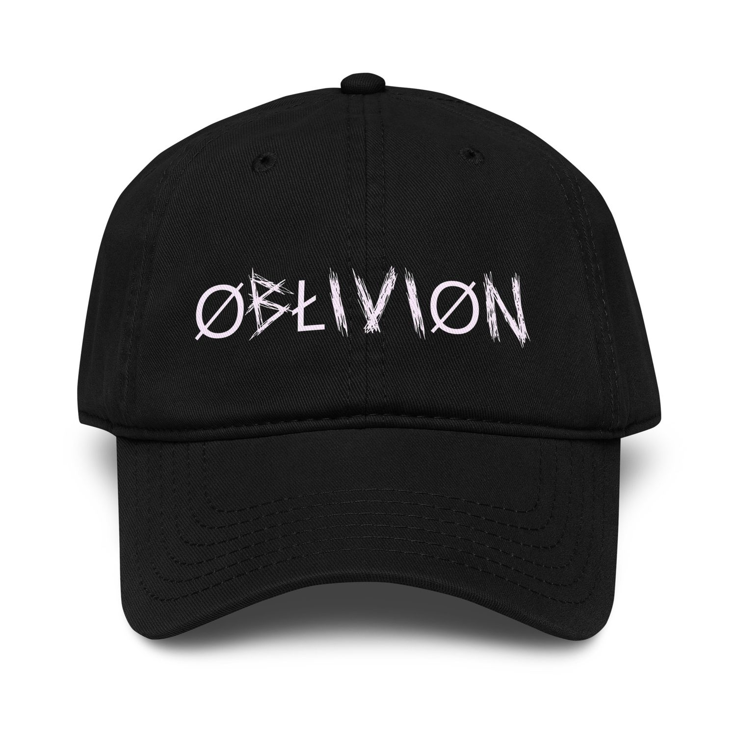 ØBŁIVIØN Font Logo Hat