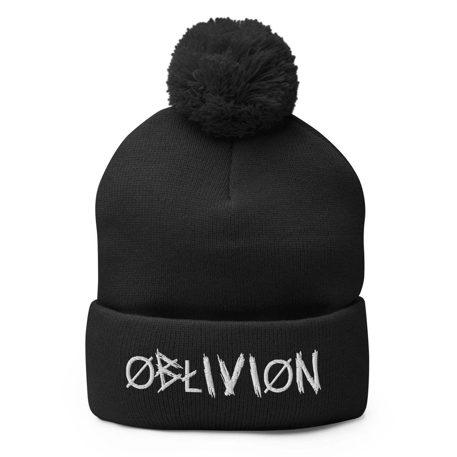 ØBŁIVIØN Font Logo Beanie