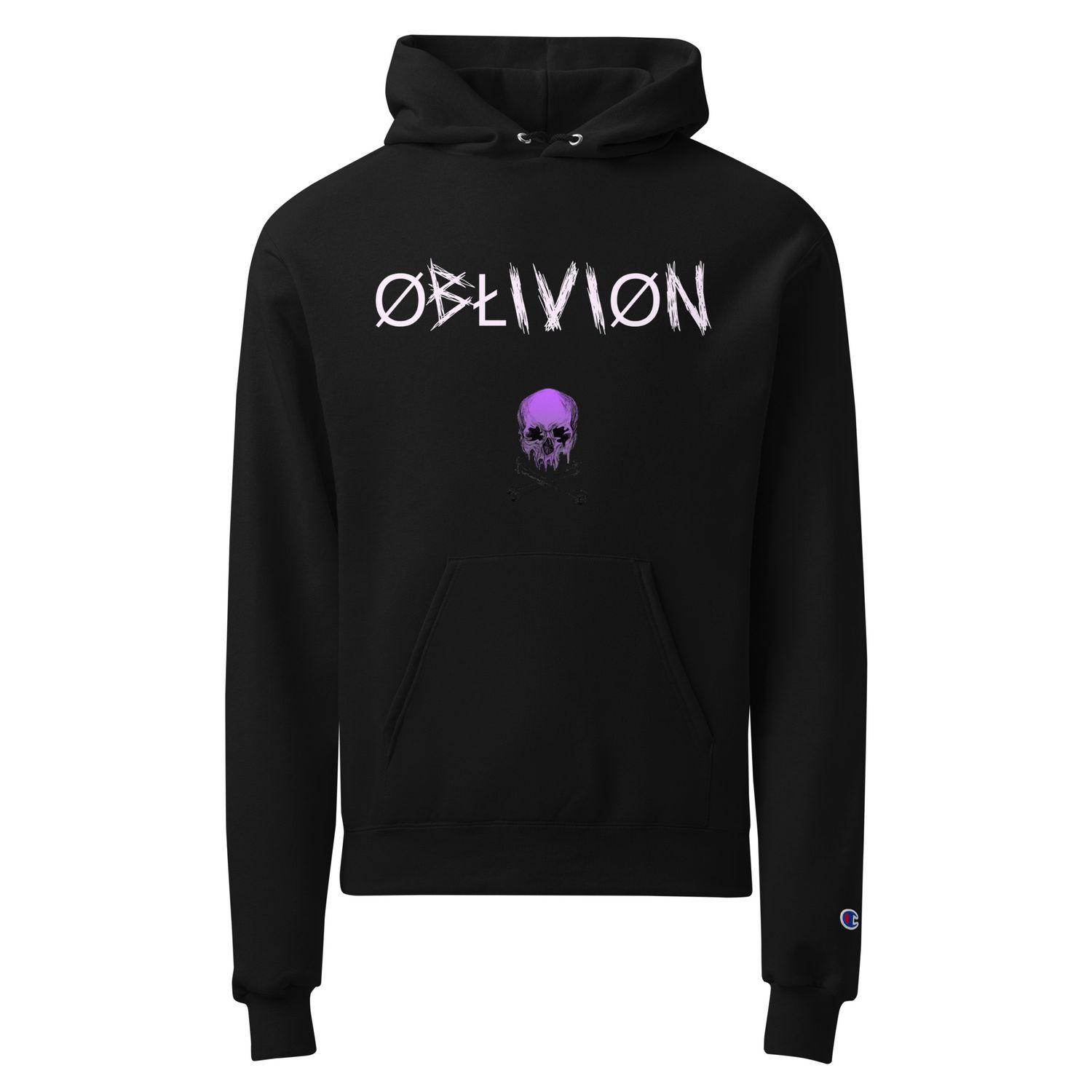 ØBŁIVIØN Font and Logo Hoodie