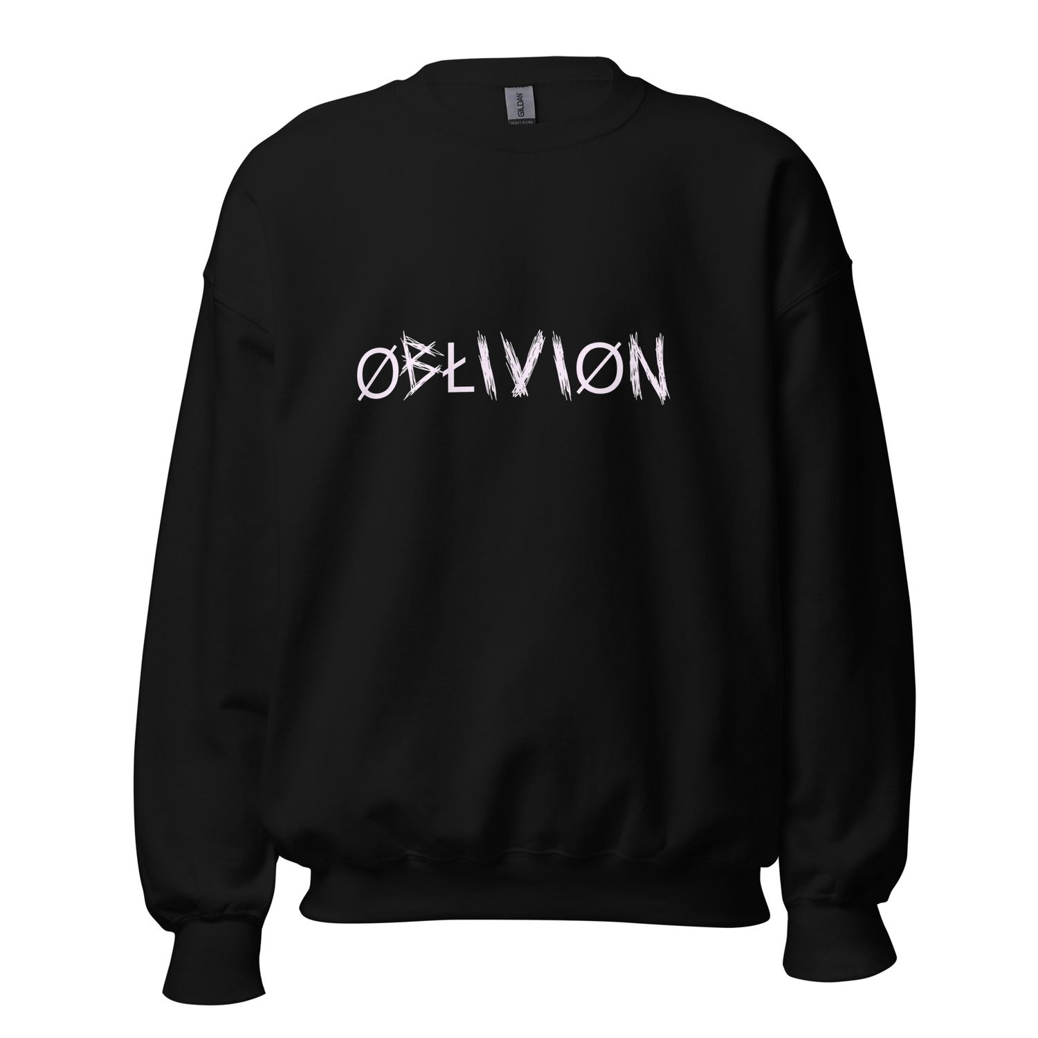 ØBŁIVIØN Font Logo Long-Sleeve