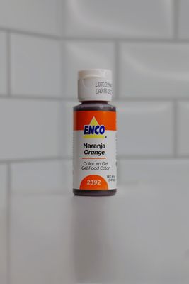 ENCO Orange Gel Food Coloring – For Baking and Cake Decorating (40 g)
