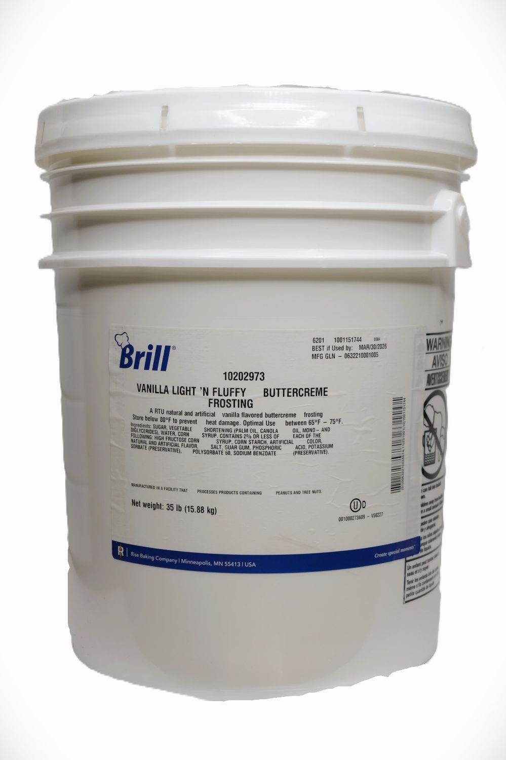 Vanilla Light ’N Fluffy Buttercreme Frosting