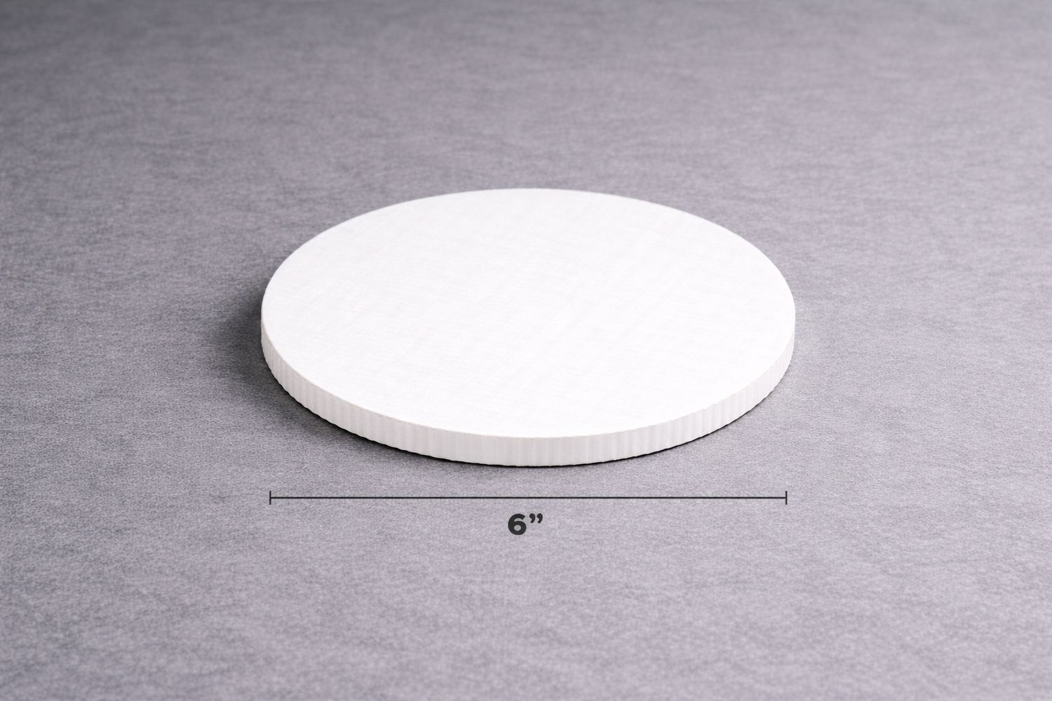 White Cake Board – 6 Inch
