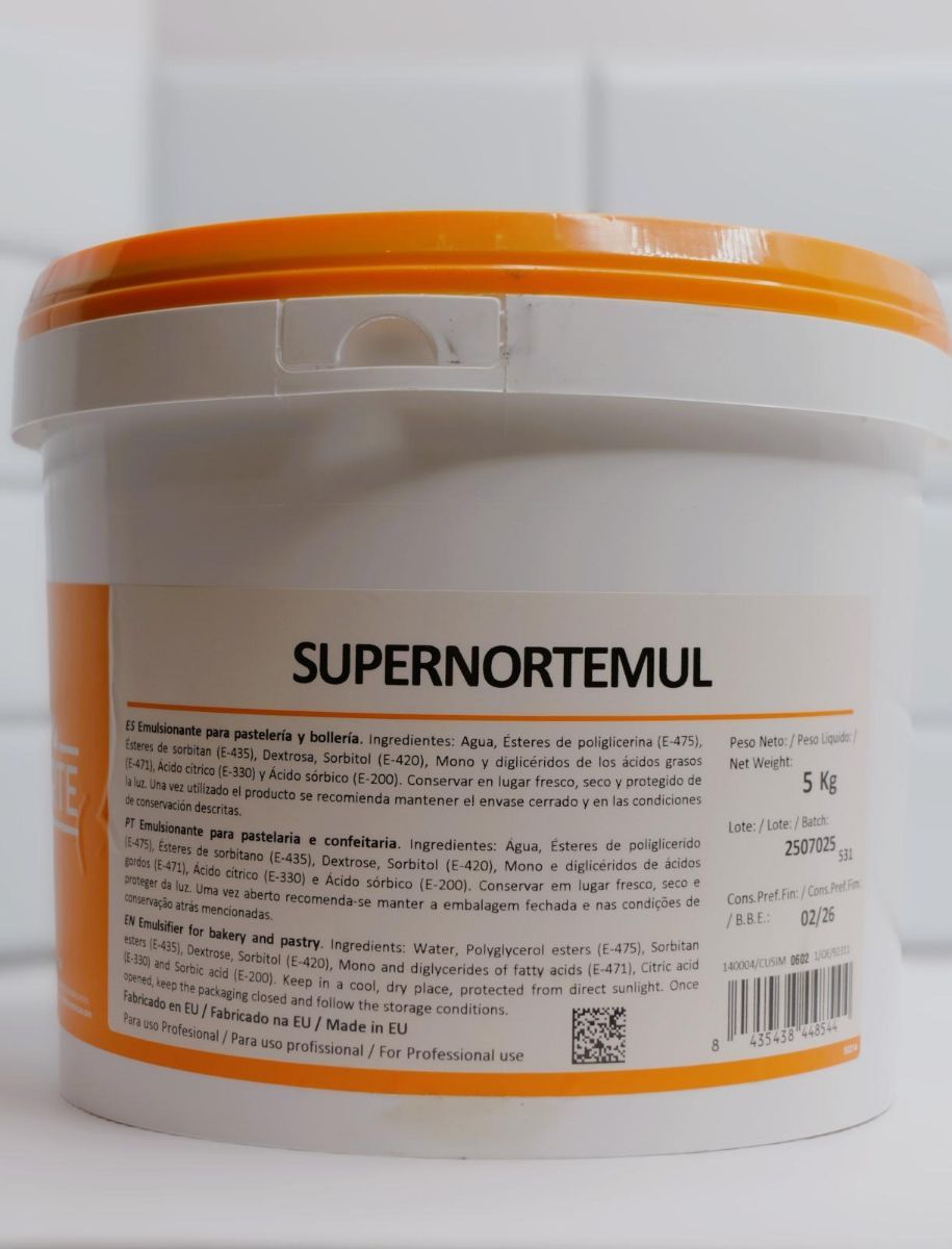 SUPERNORTEMUL – Professional Bakery &amp; Pastry Emulsifier (5 kg)