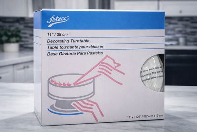 Ateco Cake Decorating Turntable – 11” (28 cm)