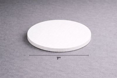 White Cake Board – 7 Inch