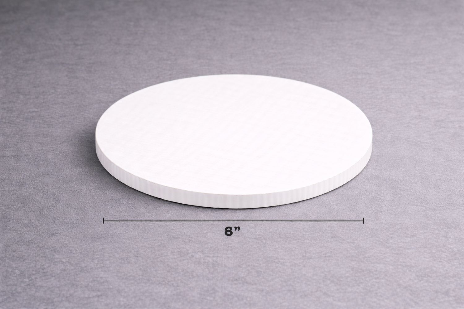 White Cake Board – 8 Inch