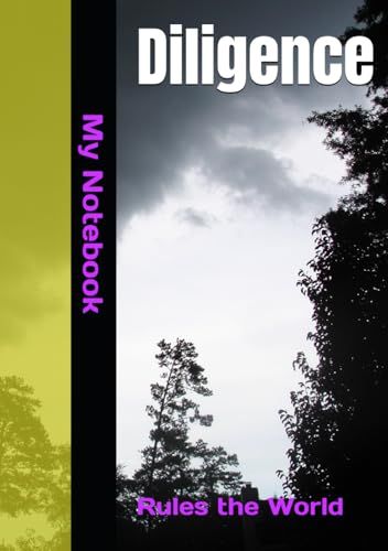 Notebooks- Diligence, Inspirational journal