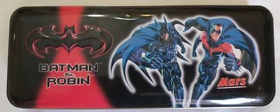 Scatola Latta Tin Box Batman & Robin Mars 1997 Scatola Latta Tin Box Batman & Robin Mars 1997