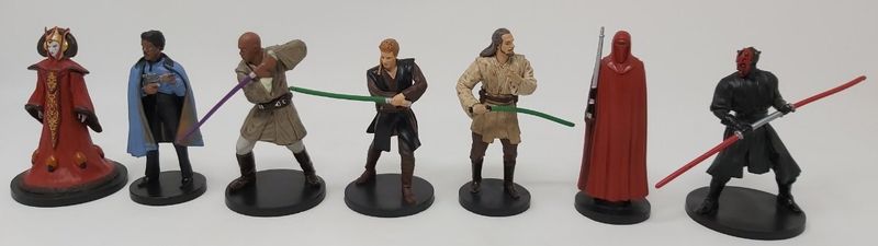 Set di 7 Pupazzi serie Star Wars Lucasfilm Ltd Disney Store (da Collezione)