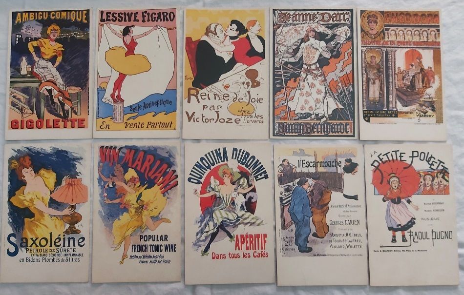 Serie Set 10 Cartoline Postali Non Viaggiate Collezionismo Italiano Manifesti in Miniatura 1979 Serie Set 10 Cartoline Postali Non Viaggiate Collezionismo Italiano Manifesti in Miniatura 1979