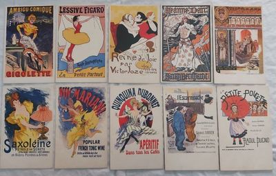 Serie Set 10 Cartoline Postali Non Viaggiate Collezionismo Italiano Manifesti in Miniatura 1979 Serie Set 10 Cartoline Postali Non Viaggiate Collezionismo Italiano Manifesti in Miniatura 1979