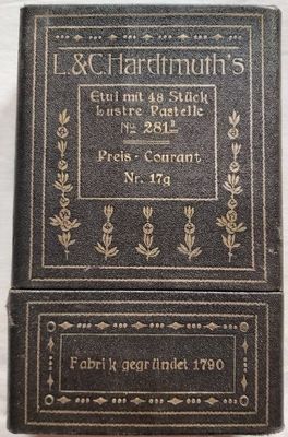 Set Colori Pastello dell’800 L. & C. Hardtmuth's Fabbrica dal 1790 Vintage Set Colori Pastello dell’800 L. & C. Hardtmuth's Fabbrica dal 1790 Vintage