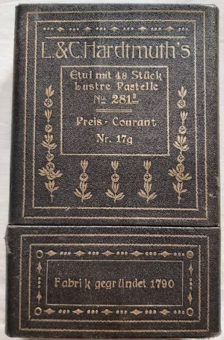 Set Colori Pastello dell’800 L. & C. Hardtmuth's Fabbrica dal 1790 Vintage