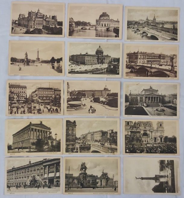 Serie Set 15 Cartoline Cartolina Postale Berlino Non Viaggiate BERLIN Inizi del ‘900 Serie Set 15 Cartoline Cartolina Postale Berlino Non Viaggiate BERLIN Inizi del ‘900