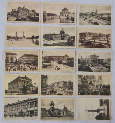 Serie Set 15 Cartoline Cartolina Postale Berlino Non Viaggiate BERLIN Inizi del ‘900 Serie Set 15 Cartoline Cartolina Postale Berlino Non Viaggiate BERLIN Inizi del ‘900