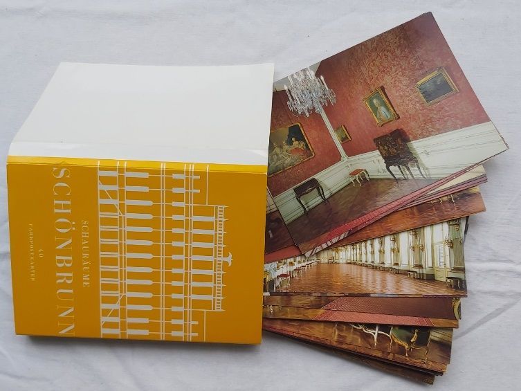 Set Serie 40 Cartoline Souvenir Schombrunn Vienna 1990 Nuove Non Viaggiate Set Serie 40 Cartoline Souvenir Schombrunn Vienna 1990 Nuove Non Viaggiate