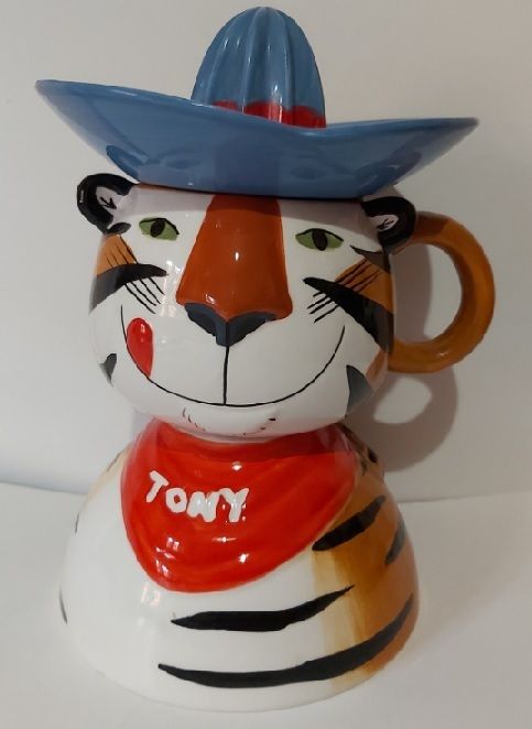 Spremi Agrumi Mangia Bevi Tazza Ceramica Tony Tigre