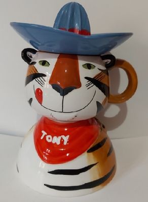 Spremi Agrumi Mangia Bevi Tazza Ceramica Tony Tigre Spremi Agrumi Mangia Bevi Tazza Ceramica Tony Tigre