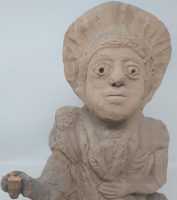 Statua Religiosa San Nicandro Martire Terracotta SSN23 Statua Religiosa San Nicandro Martire Terracotta SSN23